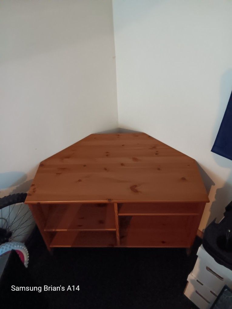 Corner TV Stand And Tv
