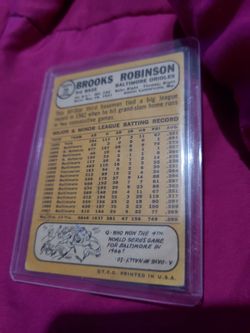 Brooks Robinson card