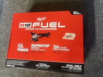Milwaukee Fuel Grinder TOOL ONLY 