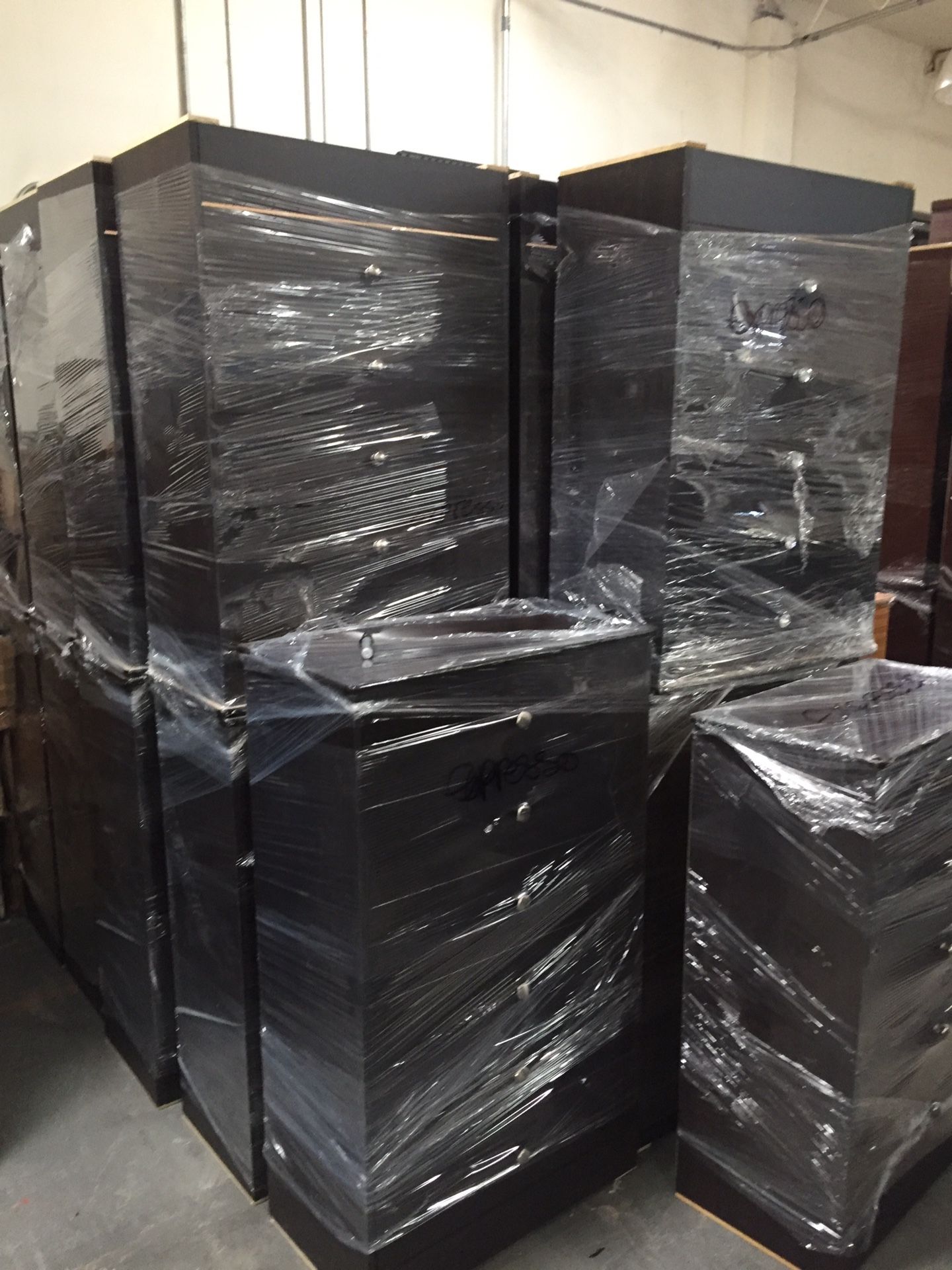 New Black Dressers