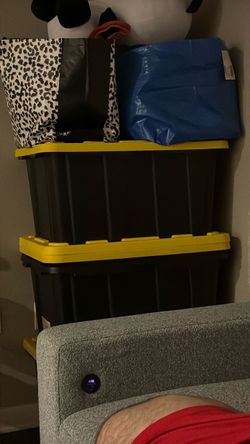 Home Depot 27 GAL Totes