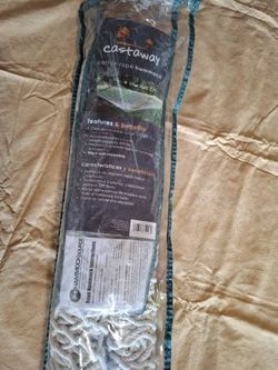 New Castaway Cotton Rope Hammock (Never Used) -  $10