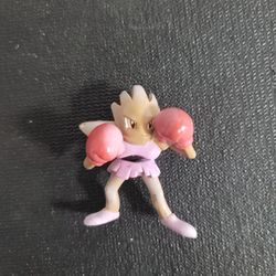 Vintage Tomy Pokemon Hitmonchan Figure Mini 1999