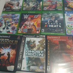 Xbox And Ps2 Games 