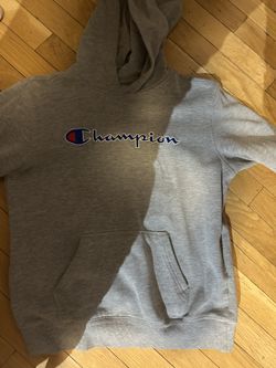 Kids Grey Champion Hoodie