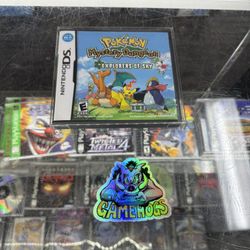 Pokemon Mystery Dungeon Explores Of Sky DS $185 Gamehogs 11am-7pm