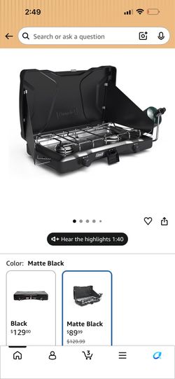 Propane stove