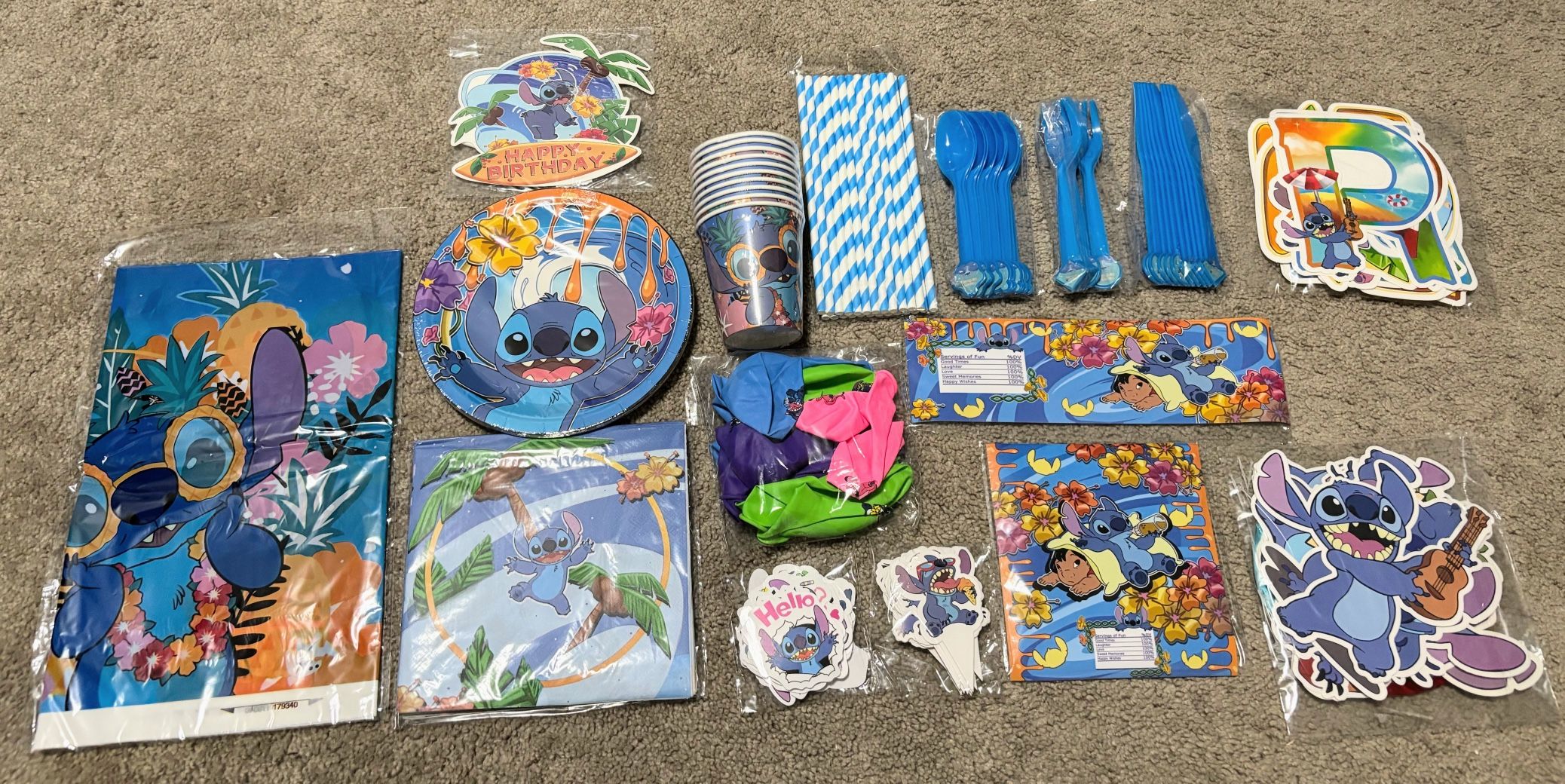 Lilo & Stitch Birthday Party Supplies