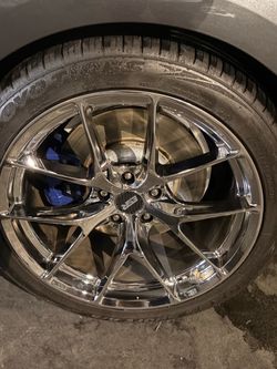Triple chrome ESR wheels