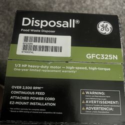 Sink Disposer GE 