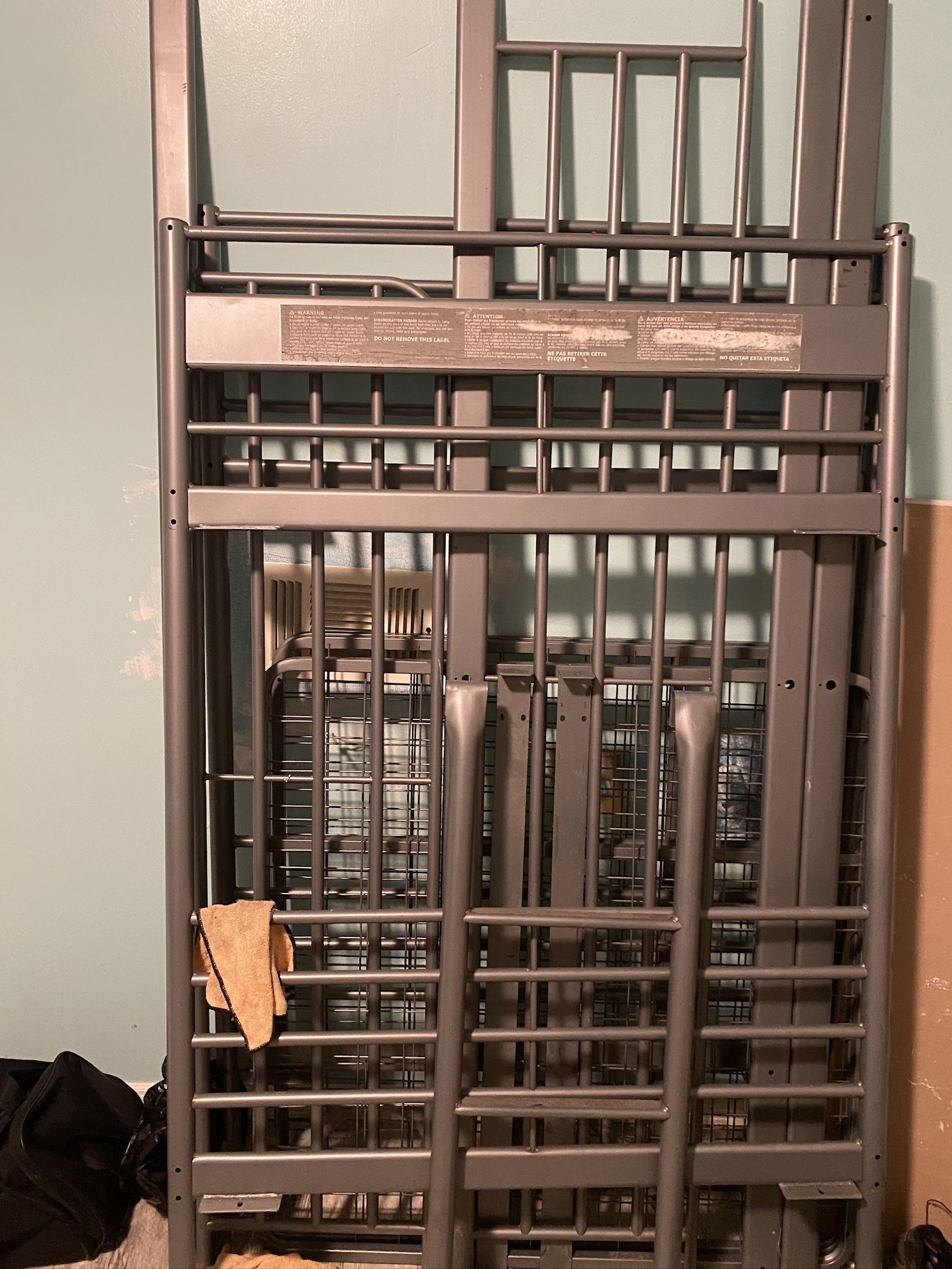 Svarta Twin Bunk Bed