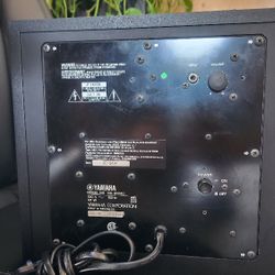 Yamaha Subwoofer 