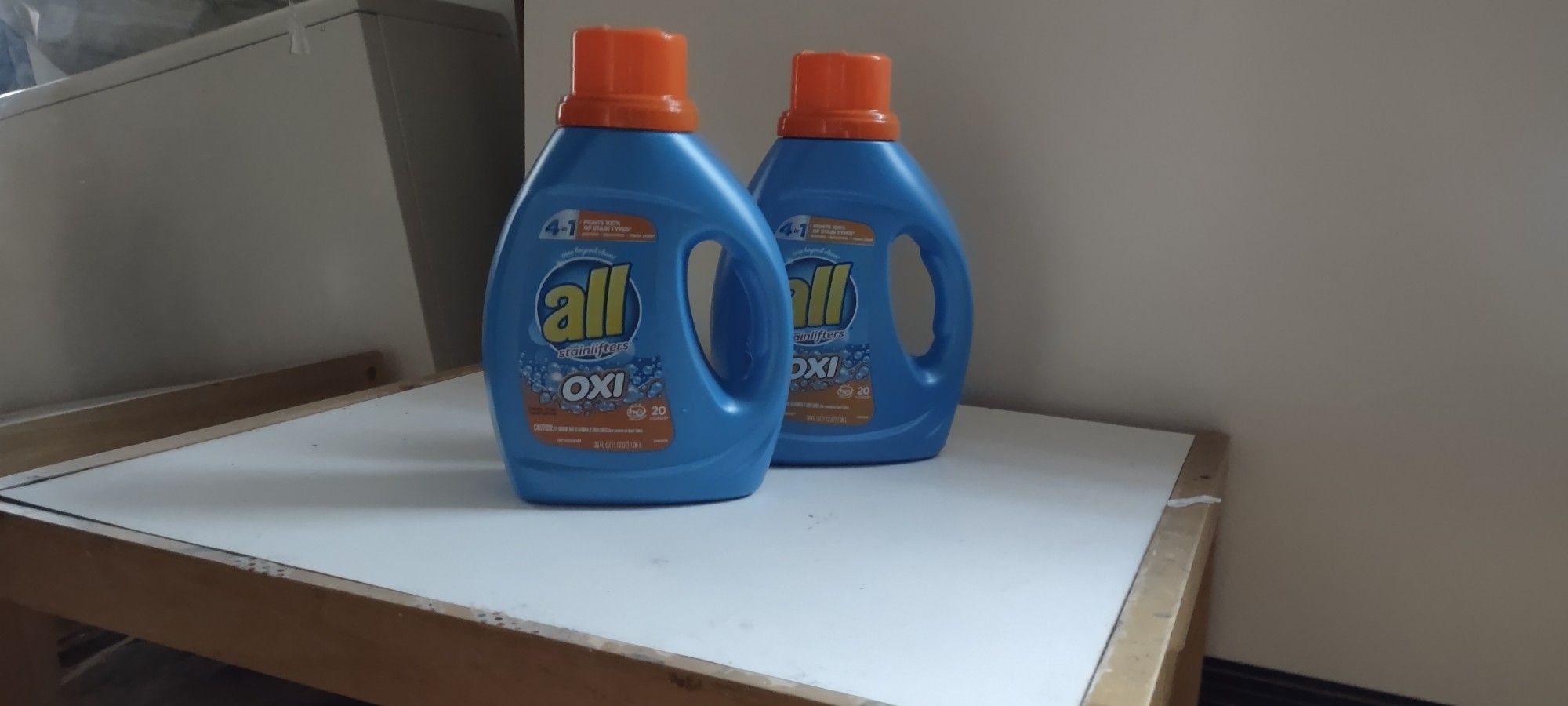 ALL STAINLIFTERS LAUNDRY DETERGENT 36 Oz 20 Loads