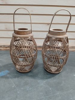50% Off Bamboo lattice Lanterns