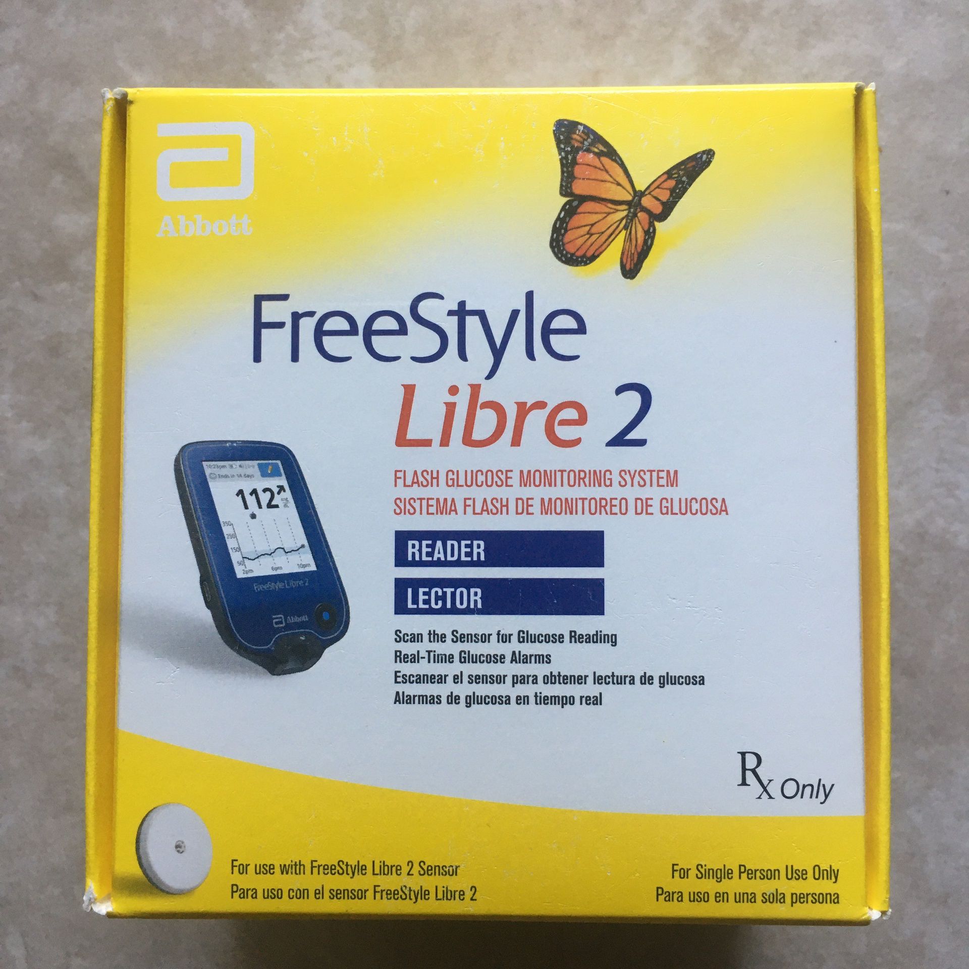 Freestyle Libre 2 Reader. Brand New.
