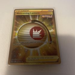 Pokémon Trainer Welcoming Lantern Gold 230/198