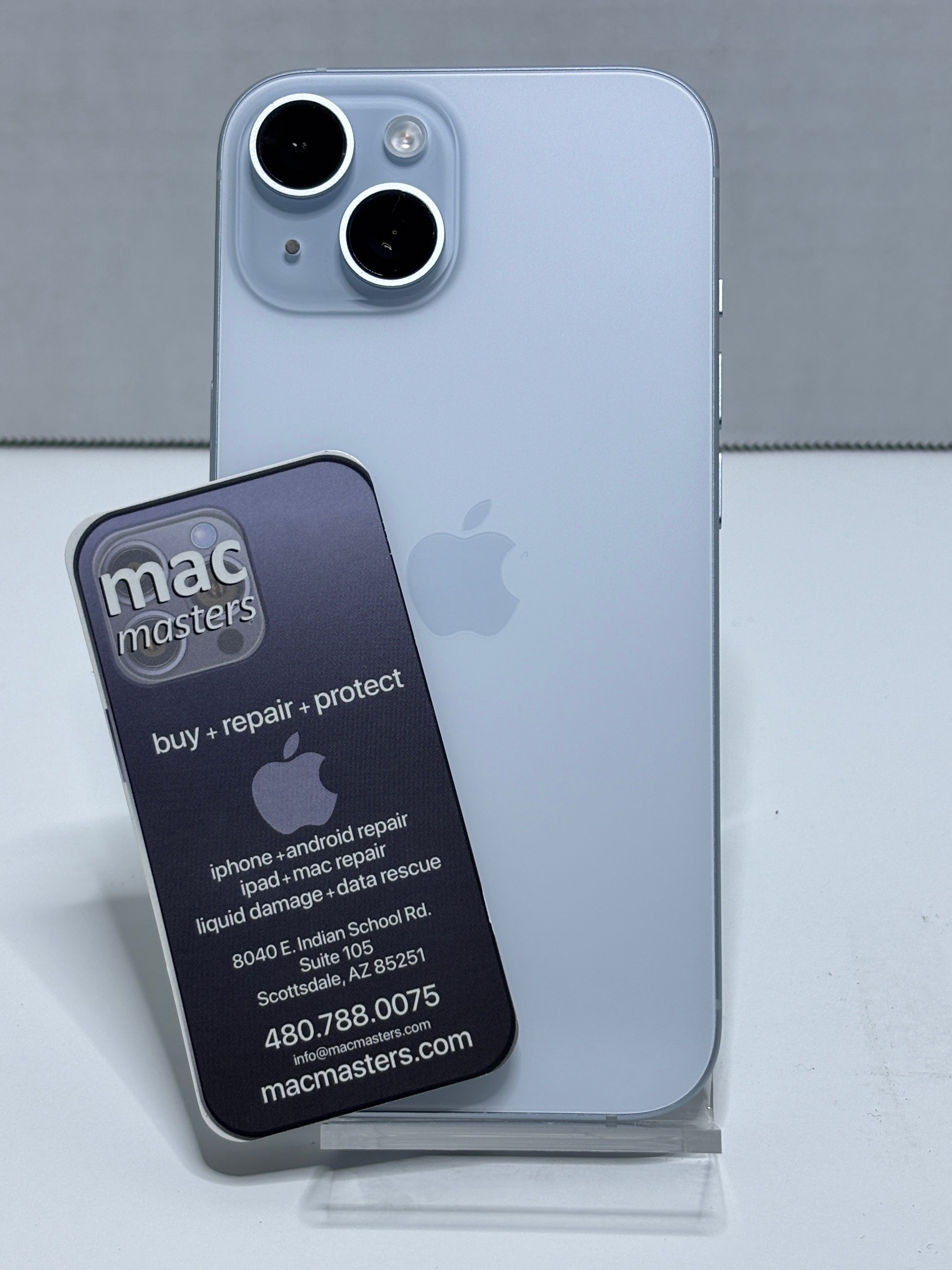 iPhone 15, Blue, 128GB, A2846, SIM Unlocked