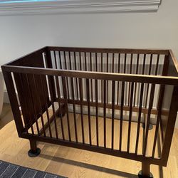 Crib And Mattress (Assembly Required)