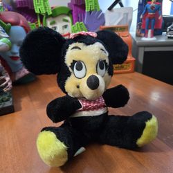 Minnie Mouse Plush Vintage 1977 