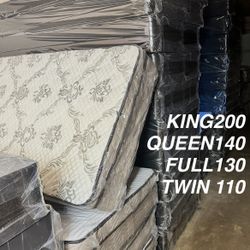 Mattresses King Queen Full Twin 