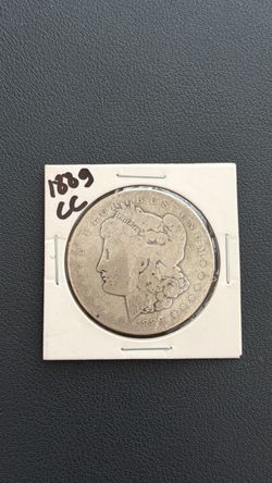 1889-CC Morgan Silver Dollar