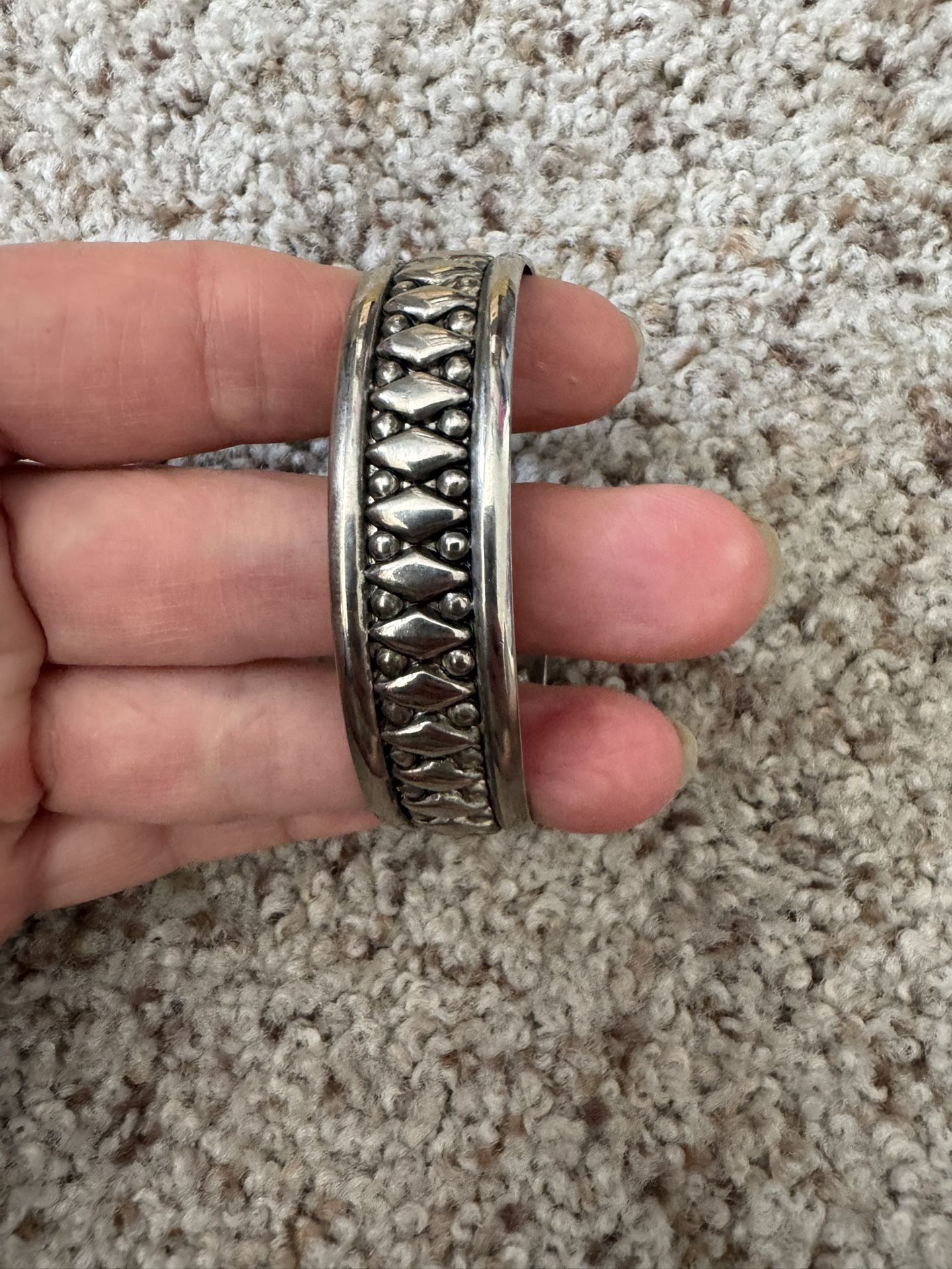 Silver Plated Cuff Bracelet 