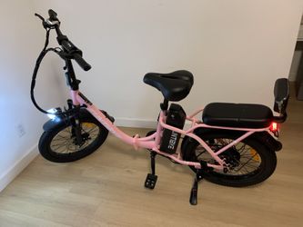 Powerful Fat Tire Electric Bike • Foldable • Removable Battery 