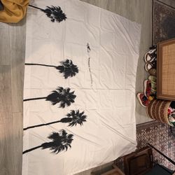 Palm Tree Wall Tapestry / Boho Wall Decor