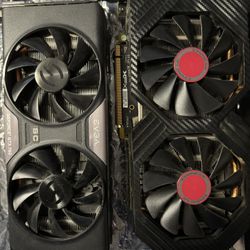 GeForce GTX 760 XFX GTS RX580 Graphics Cards