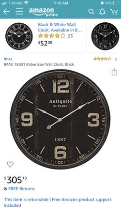 Robertson wall clock
