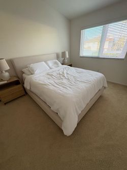 Queen Upholstered Bed