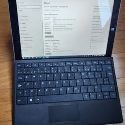 Microsoft Surface Windows 10+keyboard 