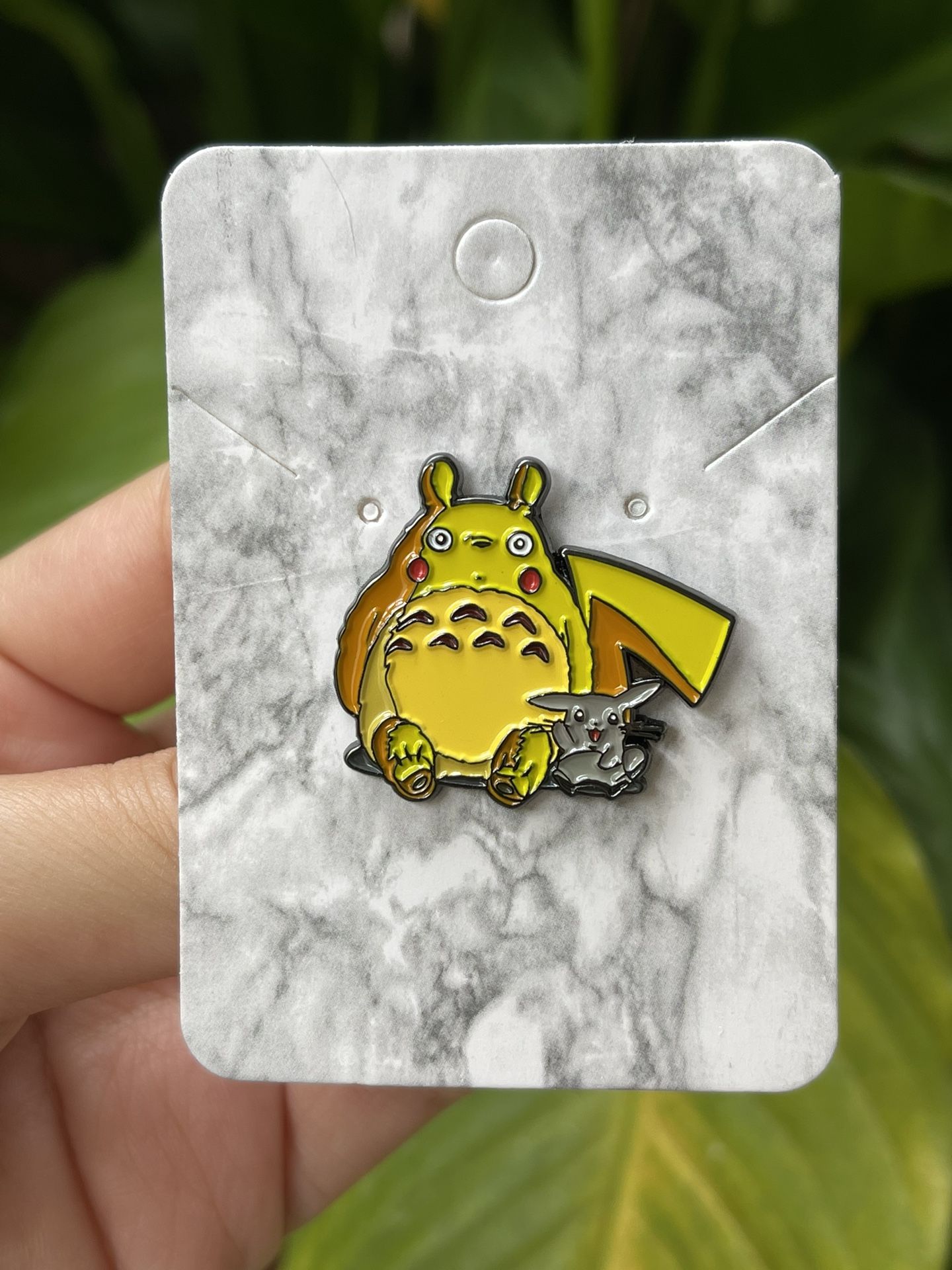 Totoro x Pikachu Pokemon Anime Pin