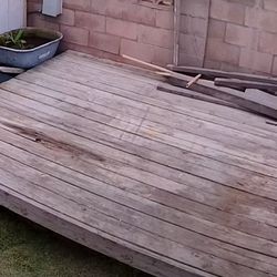 Free Wood Deck 8×12 Feet