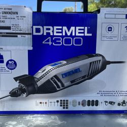 Dremel 4300 Rotary Tool + 108 Piece Accessory Kit - New In Box