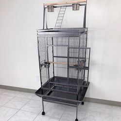 BRAND NEW $155 Large 68-inch Tall Bird Cage with Rolling Stand for Parrots Parakeets Cockatiel Lovebird