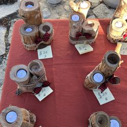 Christmas Tea Lights Candle Holders