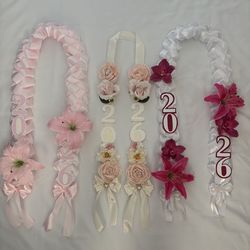 flower graduation leis