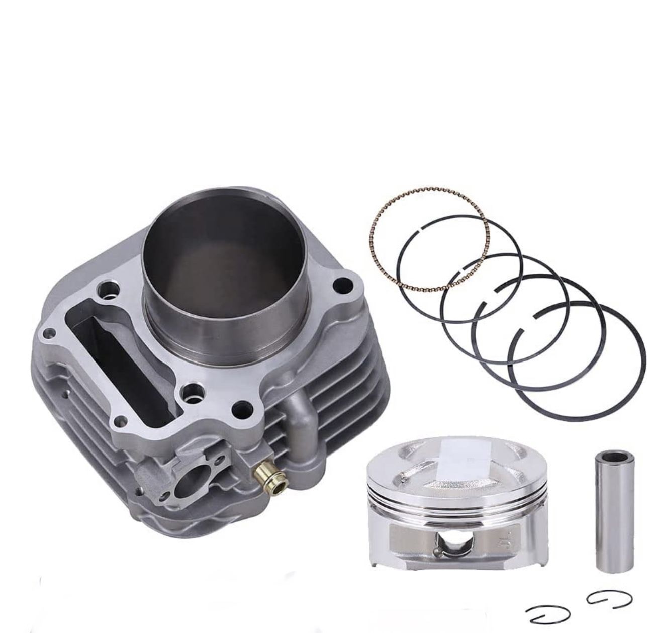 330cc Cylinder Piston Fits This Sportrax TRX300EX Compatible TRX300X Replacement 12100-HM3-L00 12100