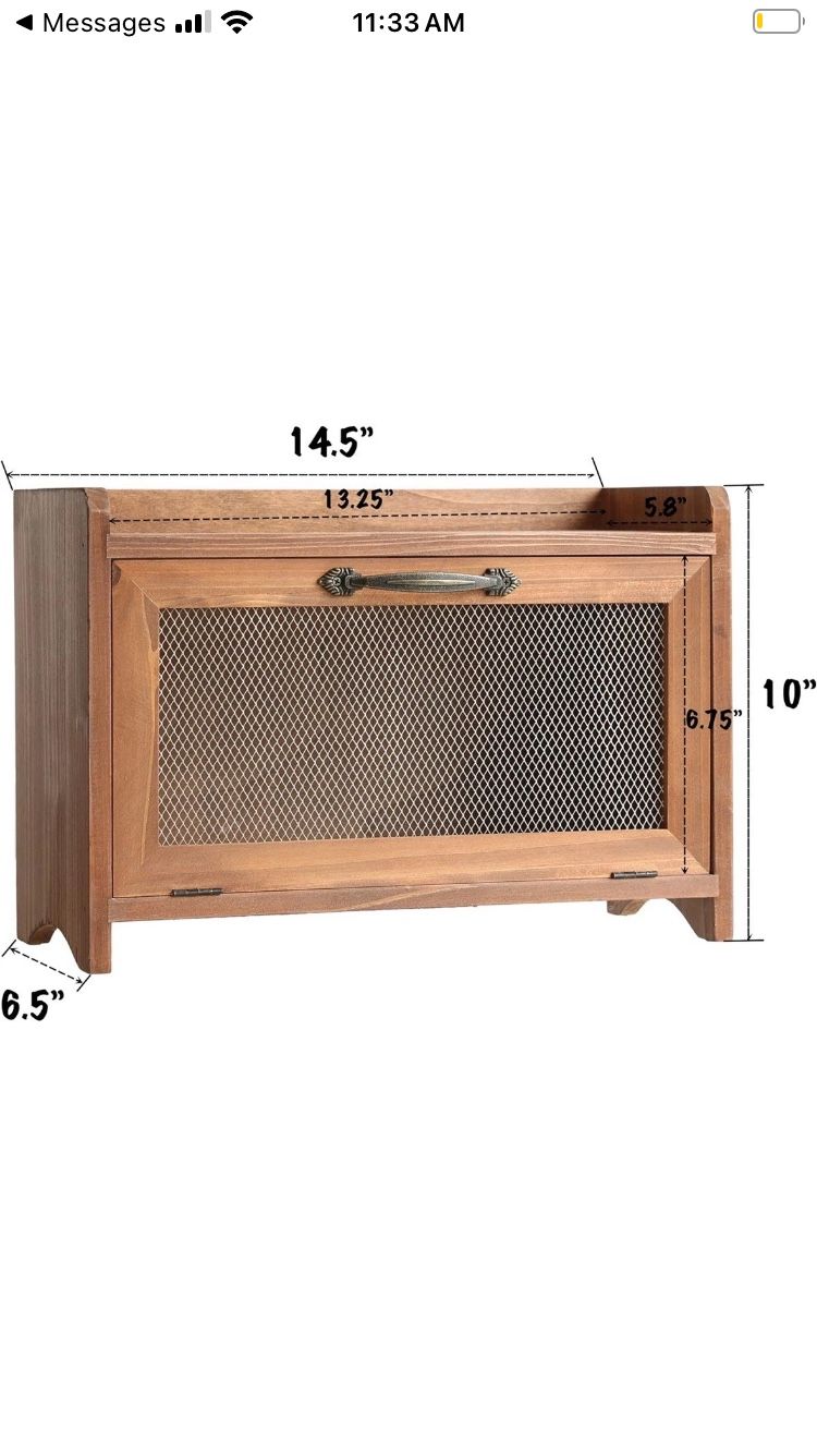 COLLECTIVE HOME - Storage Cabinet, Mini Countertop Cabinet