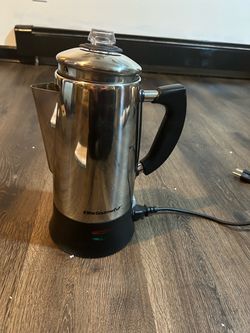 Elite Gourmet Stainless Steel Electric Coffee Percolator