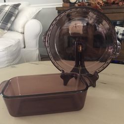 Vintage Cranberry/Purple Pyrex