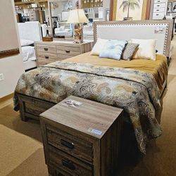 King And Queen Bed Feam 