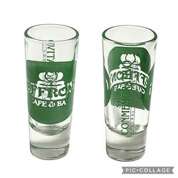 Heffron’s Cafe & Bar Shot Glasses