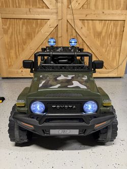 Toyota Car For Toddler Rechargeable