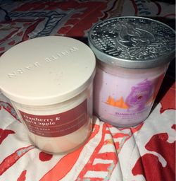 Bath and body candles.  $15