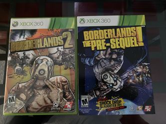Borderlands 2 & pre sequel xbox 360