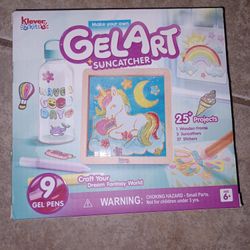 New Klever Kits GelArt Suncatcher set 