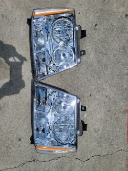 07-14 Chevy Tahoe Suburban 1500/07-13 Avalanche Suburban 2500, Chrome/Amber