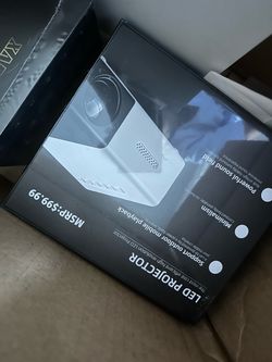 Portable LED Projector in Box